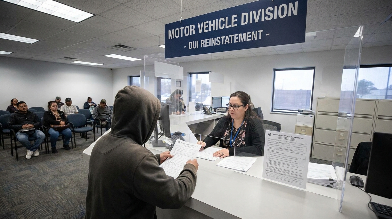 MVD DUI process.