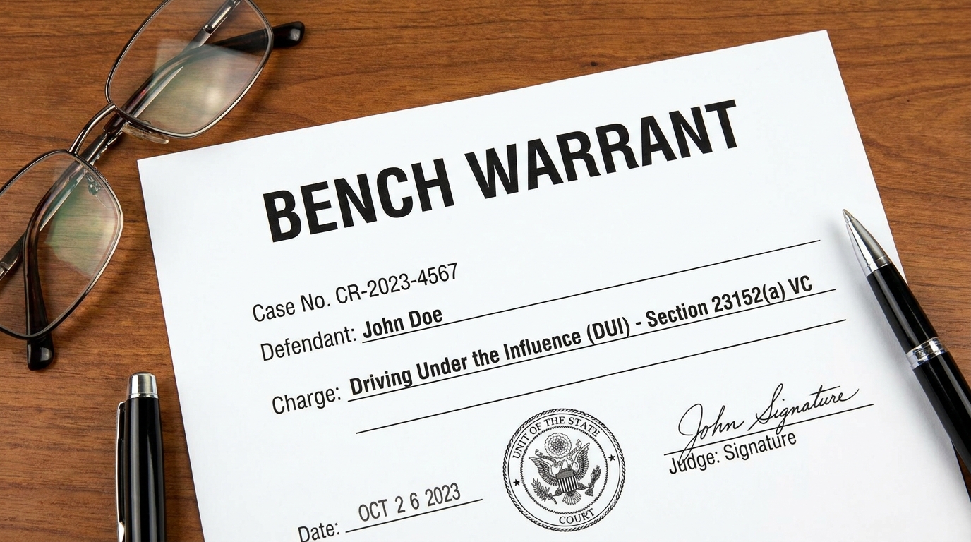 dui bench warrant